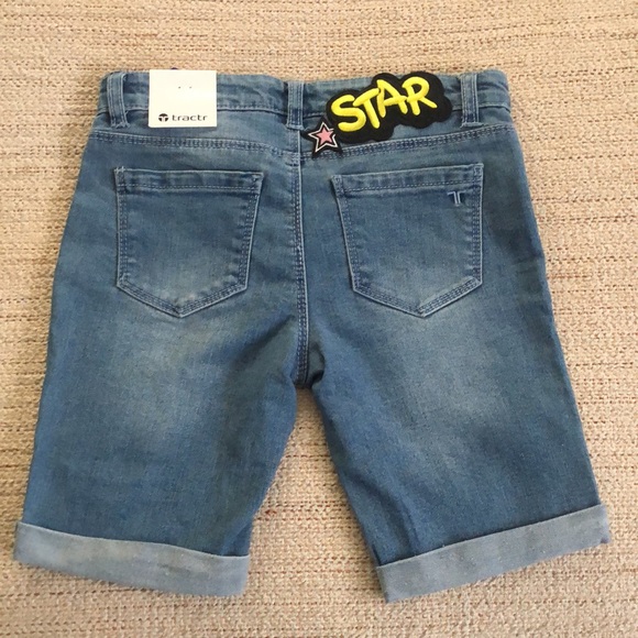 NWT Tractr Jean Shorts - Picture 2 of 5